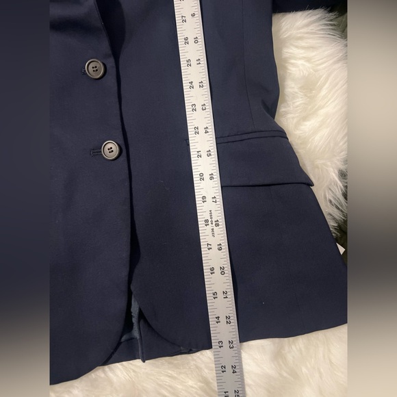 J.Crew dark blue blazer see pictures for exact measurement - Picture 5 of 6